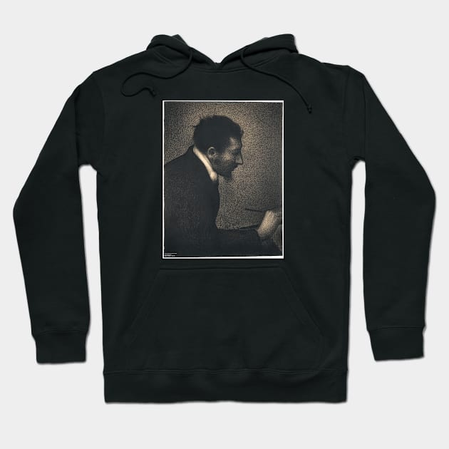 Portrait of Edmond François Aman-Jean Hoodie by EmoteYourself